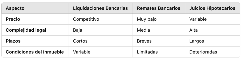 Liquidaciones Bancarias