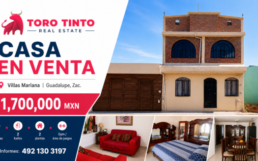 Casa de 5 recámaras en venta en Villas Mariana, Guadalupe